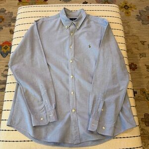 Ralph Lauren Light Blue Casual Button-Down Shirt